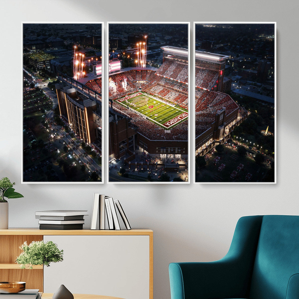 Oklahoma Memorial Stadium - Gaylord Memorial Stadium Wall