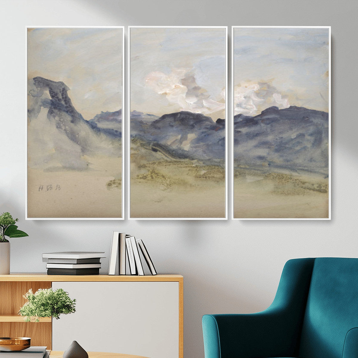Alps Hercules Brabazon Brabazon Abstract Wall Art Canvas