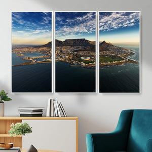 Cape Town Skyline Wall Art Canvas Print – Table Mountain