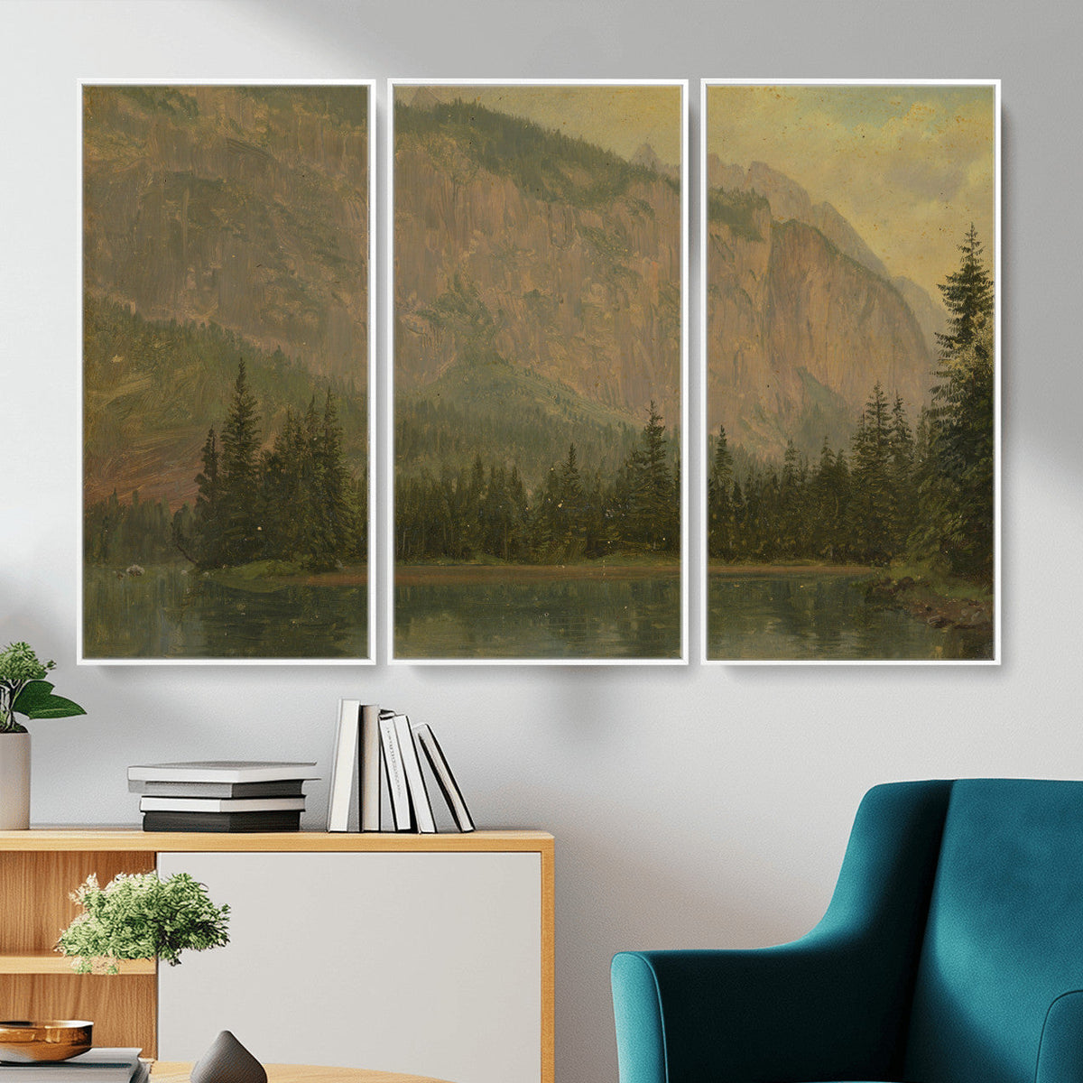 Frederic Edwin Church Hintersee Canvas Print, Hudson River