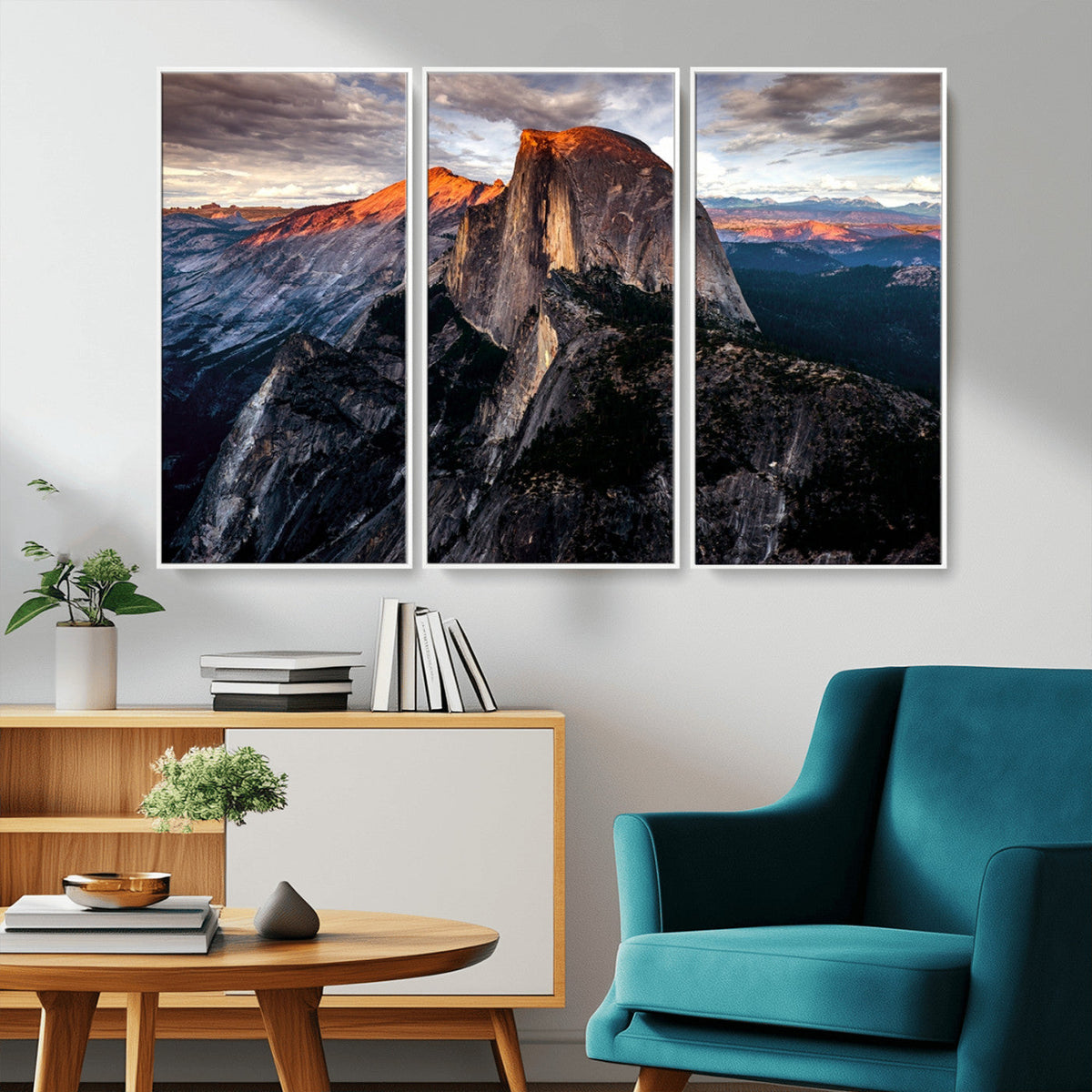 Half Dome Yosemite Wall Art – Majestic Mountain Landscape