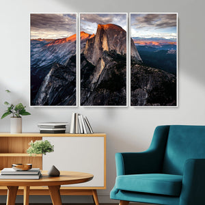 Half Dome Yosemite Wall Art – Majestic Mountain Landscape