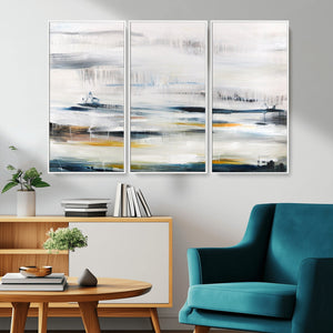 Soft Color Abstract Canvas Print