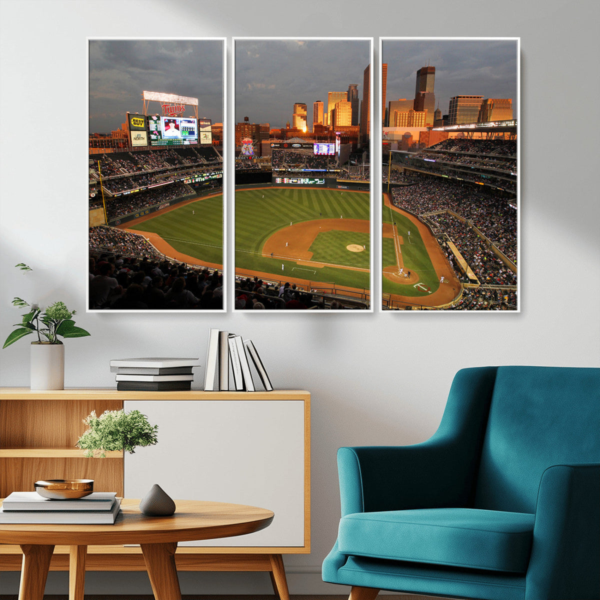Minnesota Twins Baseball Team Print - Minneapolis Target