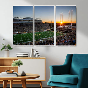 Demon Deacons Football Team Print Canvas- Winston-Salem