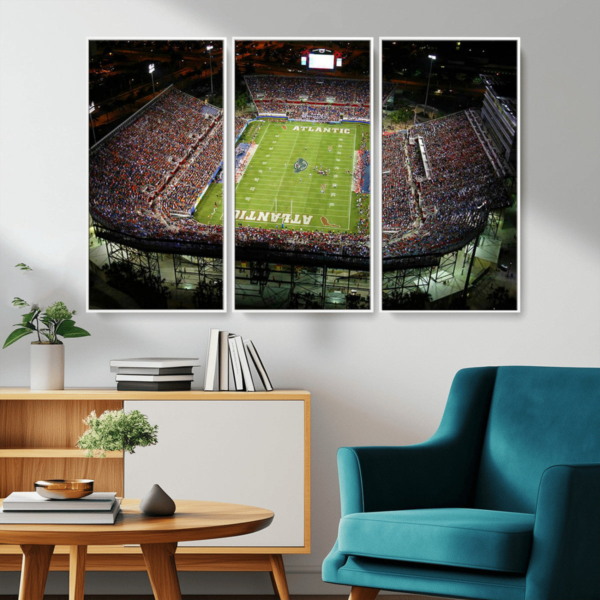 Florida Atlantic University Owls Football Team Print - Boca