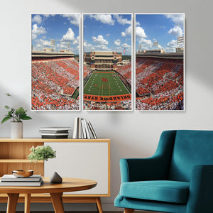 Oklahoma State Cowboys Football Team Print - Stillwater