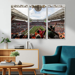 Miami Hurricanes Football Team Wall Art Print - Miami Hard