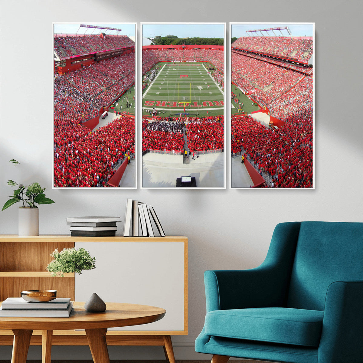 Rutgers Scarlet Knights Football Team Print - Piscataway SHI