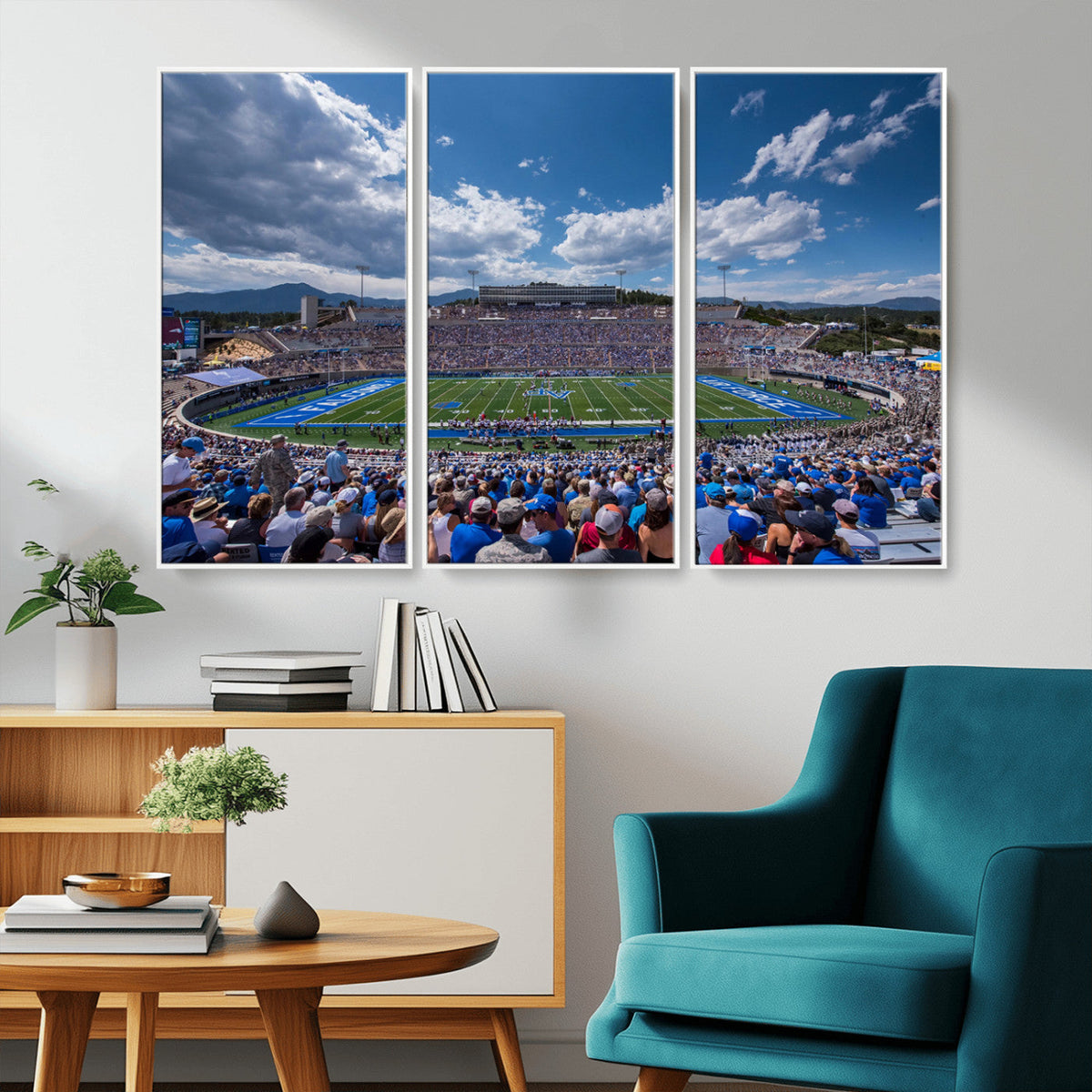 Air Force Falcons Football Team Print - Colorado Springs