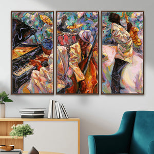 African American Jazz Art Music Abstract Wall Art Painting