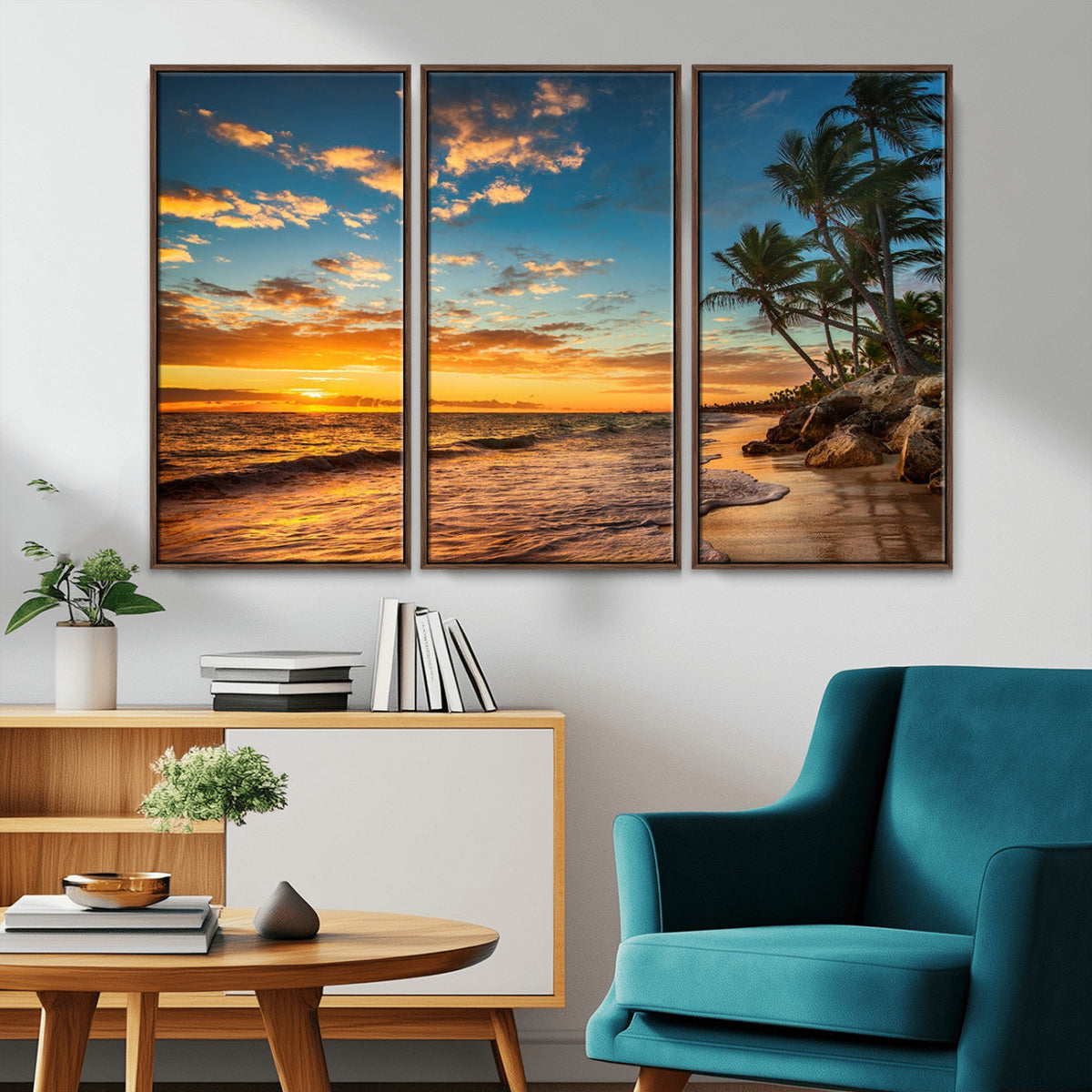 Sunset Wall Art Canvas Print