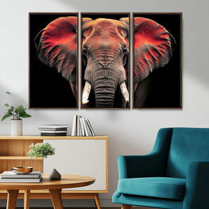 Elephant Wall Art Canvas Print