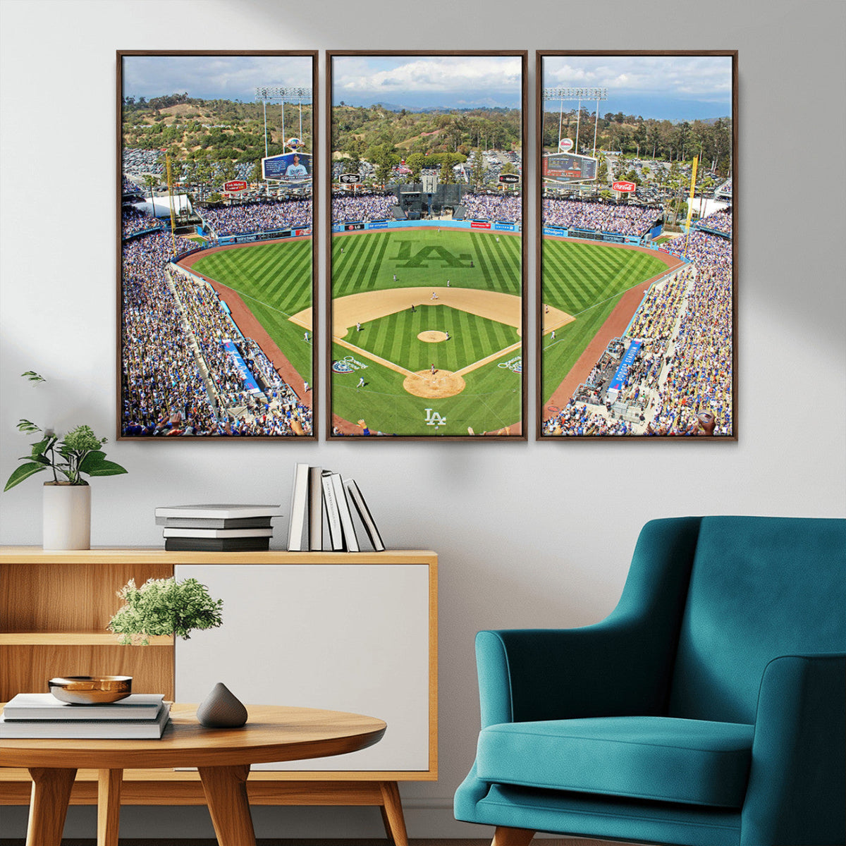 Citi Field Wall Art Print | 3-Panel New York Mets Baseball