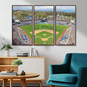 Citi Field Wall Art Print | 3-Panel New York Mets Baseball