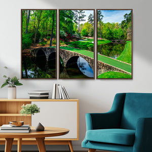 Augusta National Golf Club Wall Art - Panoramic Bridge &