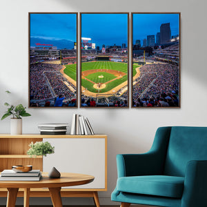 Target Field Stadium Wall Art Canvas Print – Minnesota Twins