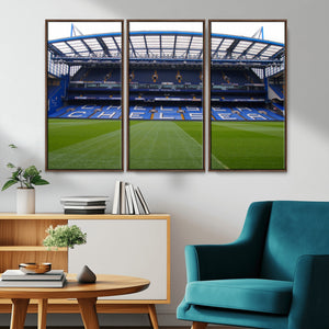 Stamford Bridge Chelsea Football Stadium Canvas Wall Art