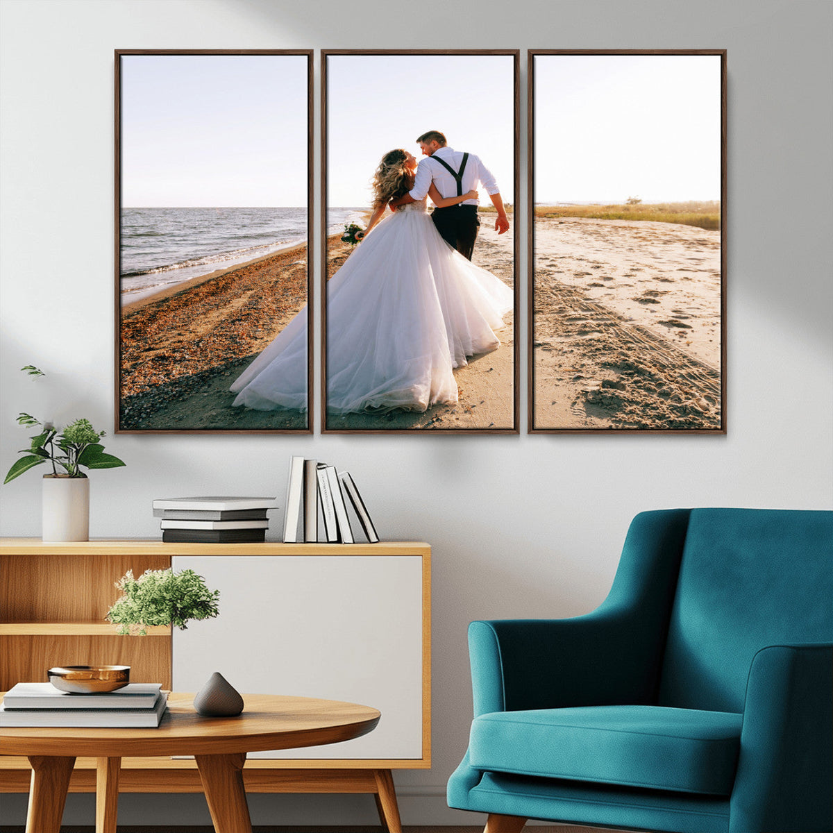 Framed Custom Canvas Print - Personalized Wall Art for Home