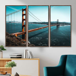 Golden Gate Bridge Wall Art Canvas Print – San Francisco
