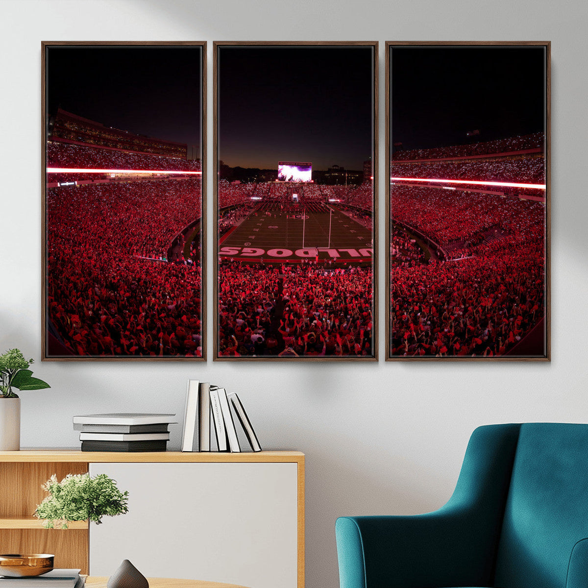 Sanford Stadium Wall Art Canvas Print – Georgia Bulldogs