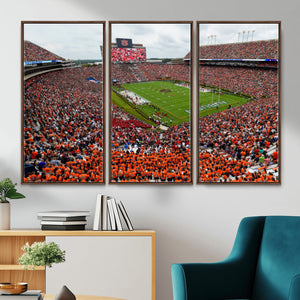 Auburn Stadium Wall Art Canvas Print, Jordan Hare Stadium