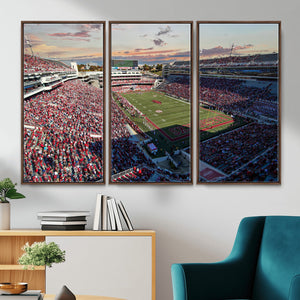 Donald W. Reynolds Razorback Stadium Wall Art Canvas Print –