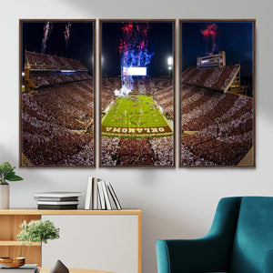 Oklahoma Memorial Stadium Wall Art Canvas Print – Oklahoma