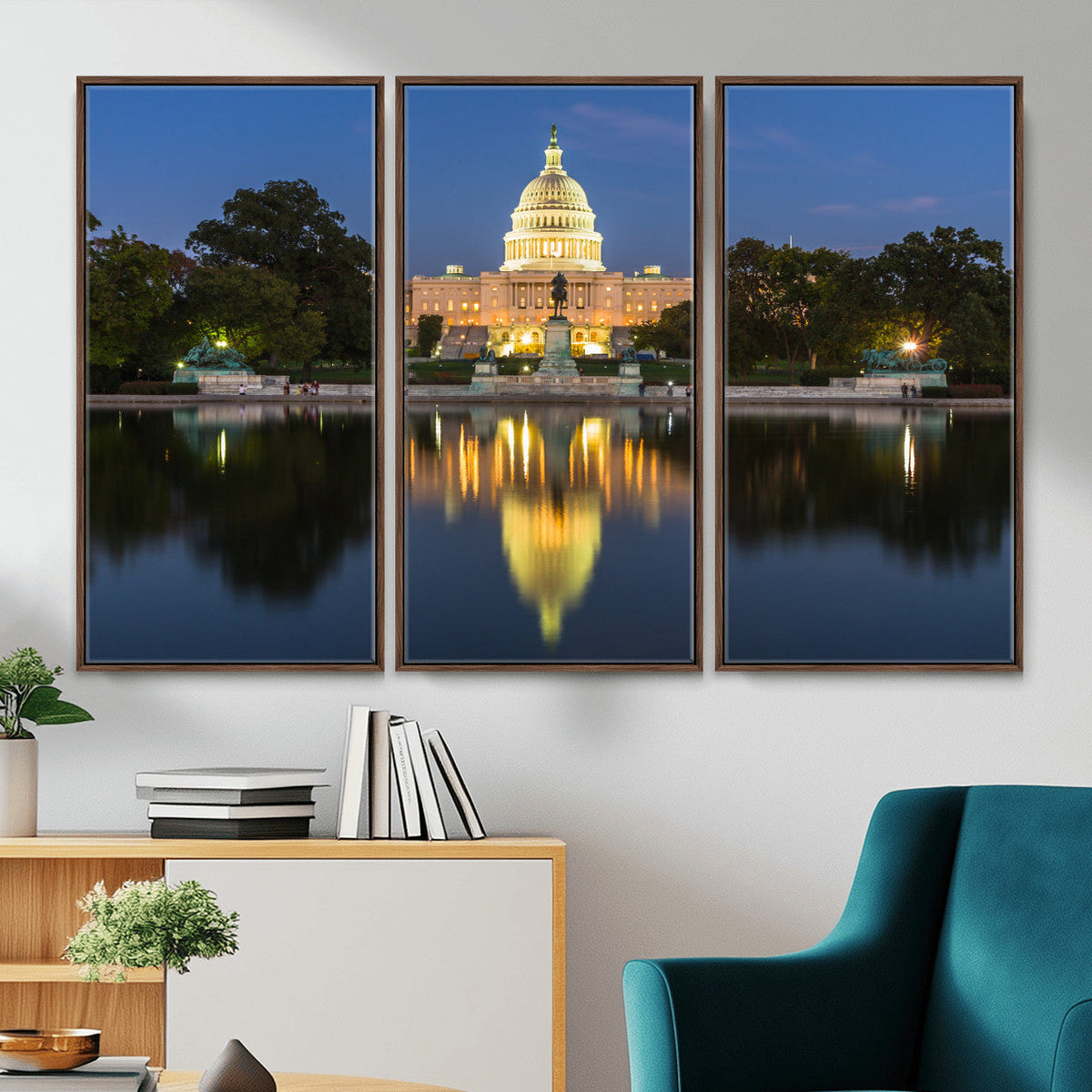 US Capitol Building Wall Art Canvas Print – Washington DC