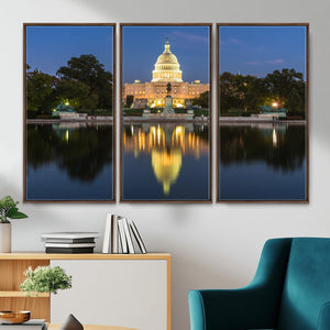 US Capitol Building Wall Art Canvas Print – Washington DC