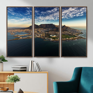 Cape Town Skyline Wall Art Canvas Print – Table Mountain