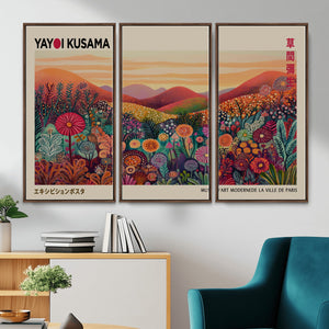 Yayoi Kusama Colorful Landscape Wall Art Canvas Print –