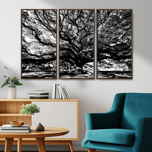 Mighty Angel Oak Wall Art | Angel Oak Tree Art Print