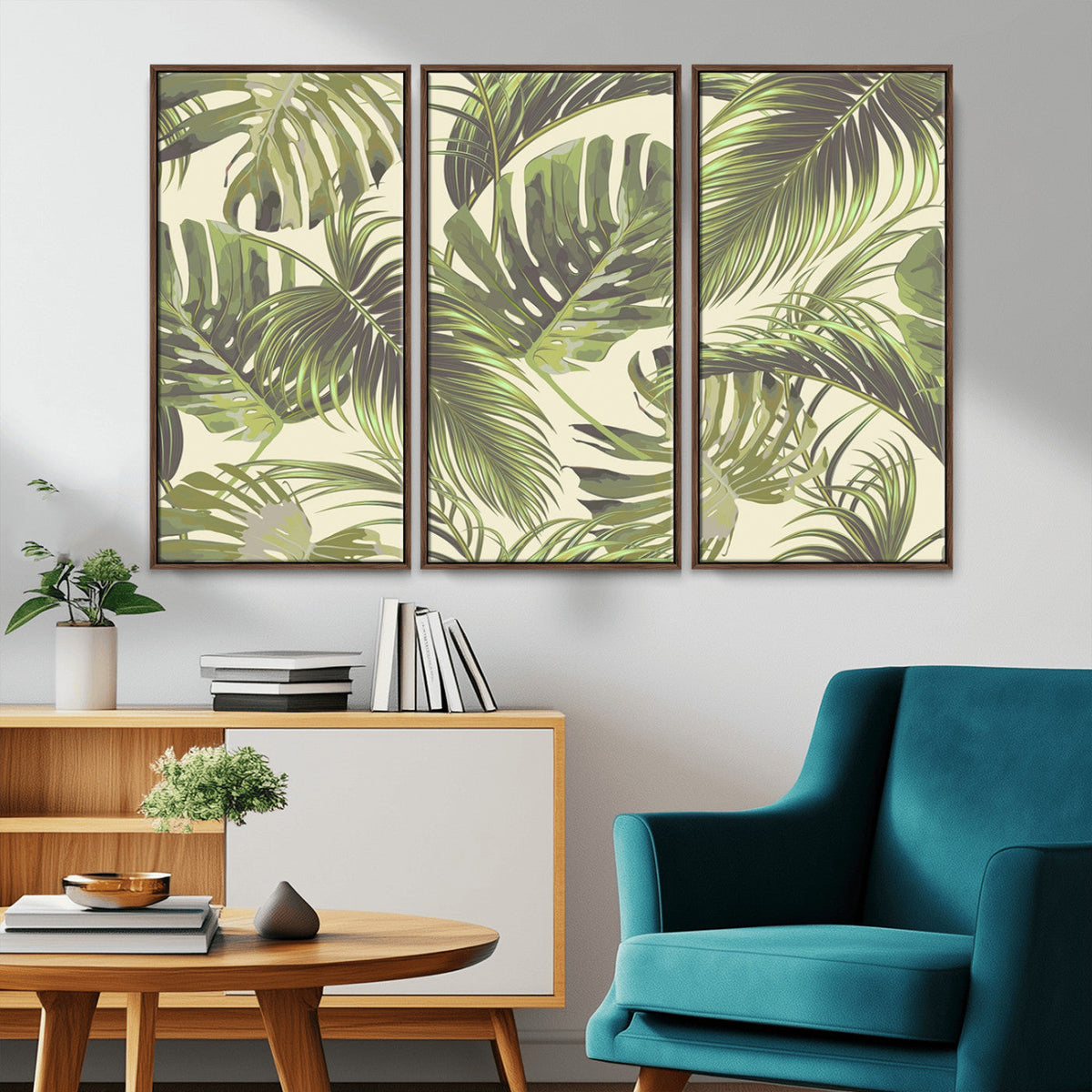 Palm Leaves Canvas Print