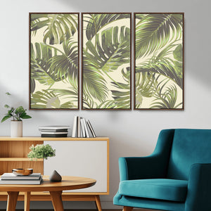 Palm Leaves Canvas Print