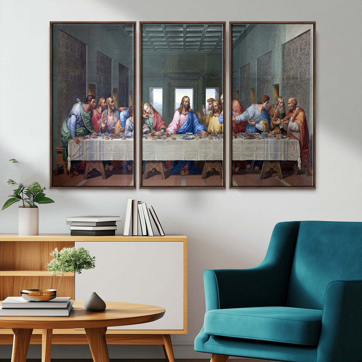 The Last Supper Multi Panel Canvas Wall Art