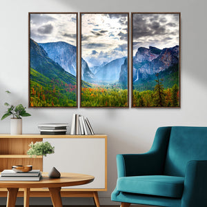 Yosemite National Park El Capitan Landscape Wall Art,