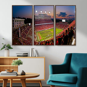 NC State Wolfpack Football Team Print - Raleigh