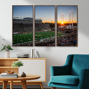 Demon Deacons Football Team Print Canvas- Winston-Salem