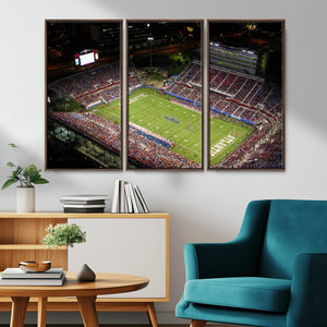 Florida Atlantic University Owls Canvas Print, Football Team
