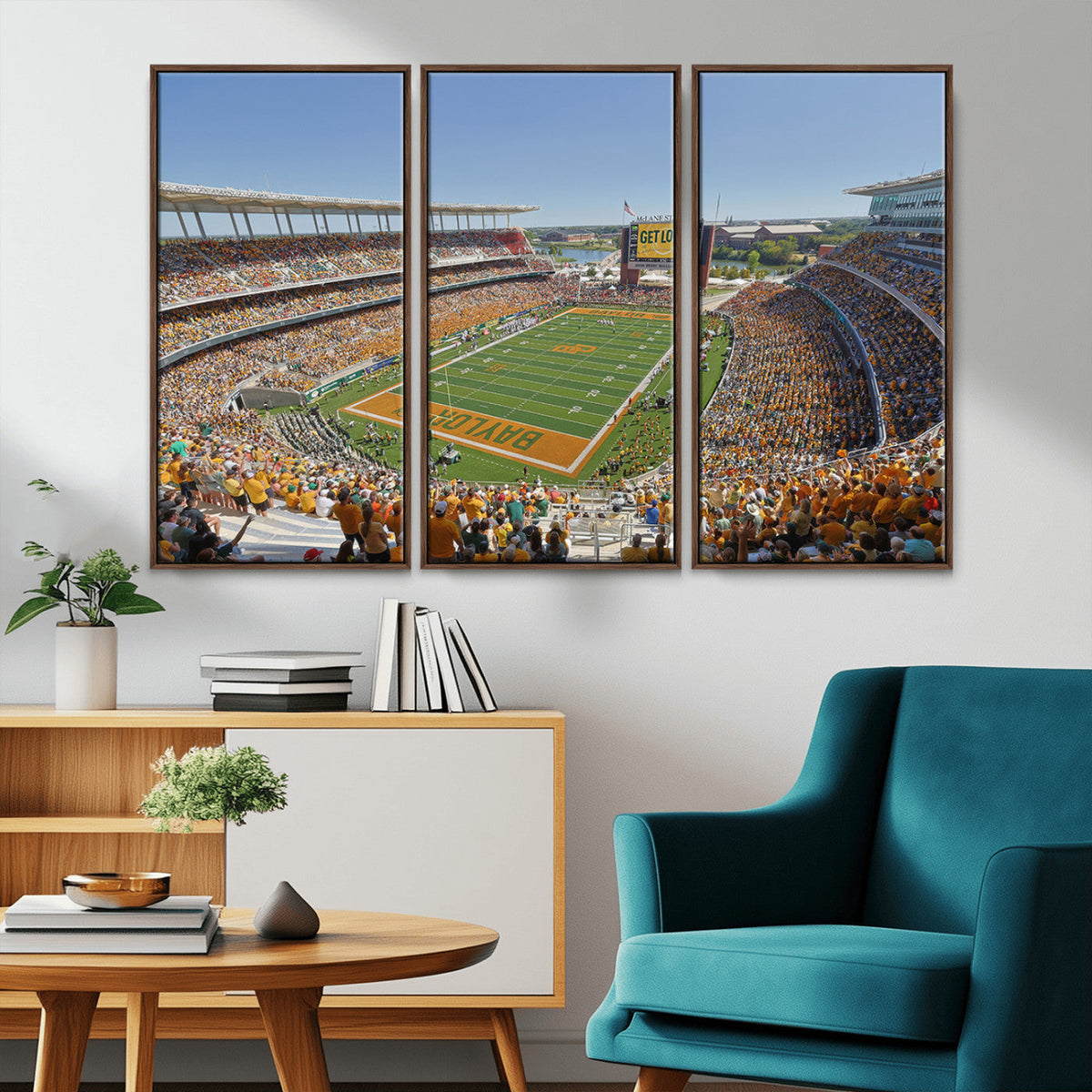 Baylor University Bears Football Team Print - Waco McLane