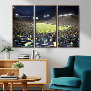 University of Oregon Ducks Football Team Print - Eugene