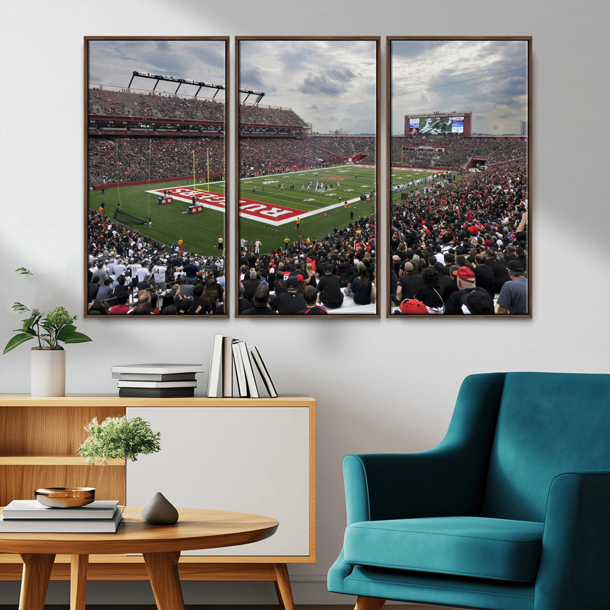 Rutgers Scarlet Knights Football Team Print - SHI Stadium,