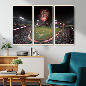Fireworks at Angel Stadium – Los Angeles Angels Canvas