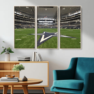 Dallas Cowboys Football Team Print - Arlington AT&T Stadium