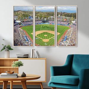 Citi Field Wall Art Print | 3-Panel New York Mets Baseball