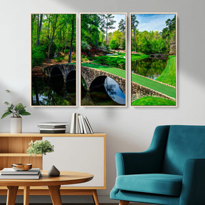 Augusta National Golf Club Wall Art - Panoramic Bridge &