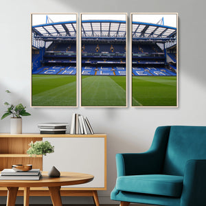 Stamford Bridge Chelsea Football Stadium Canvas Wall Art