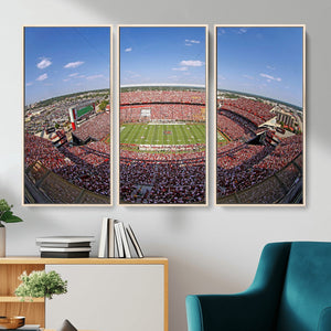 William Brice Stadium Wall Art Canvas Print – Stadium Crowd