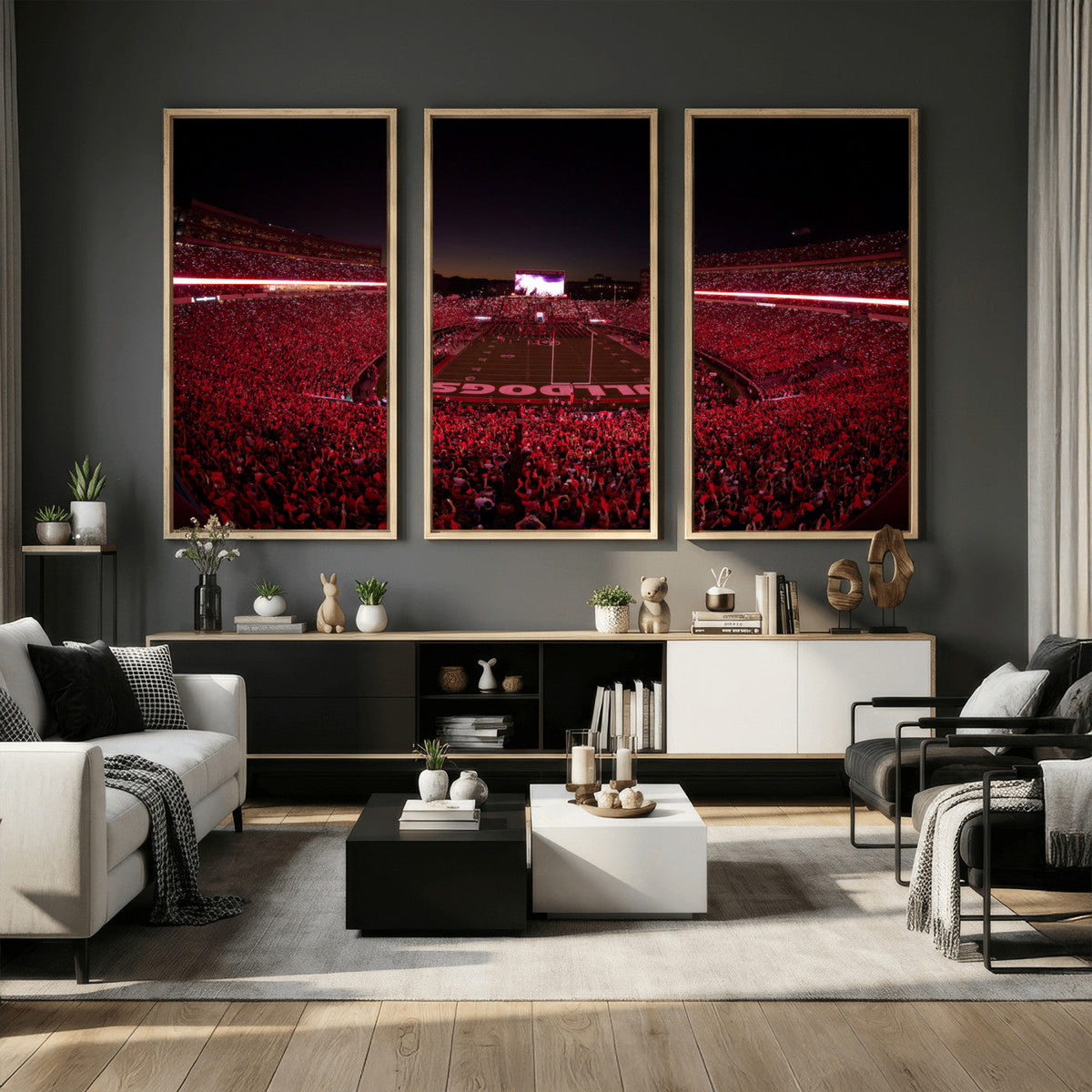 Sanford Stadium Wall Art Canvas Print – Georgia Bulldogs